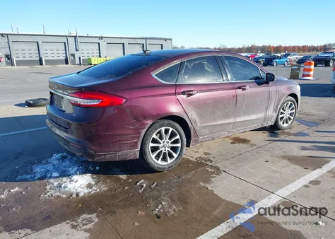 2017 Ford Fusion Se из США, поврежденный, VIN 3FA6P0H74HR183685